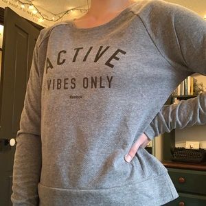 Reebok Gray Long Sleeve Size S